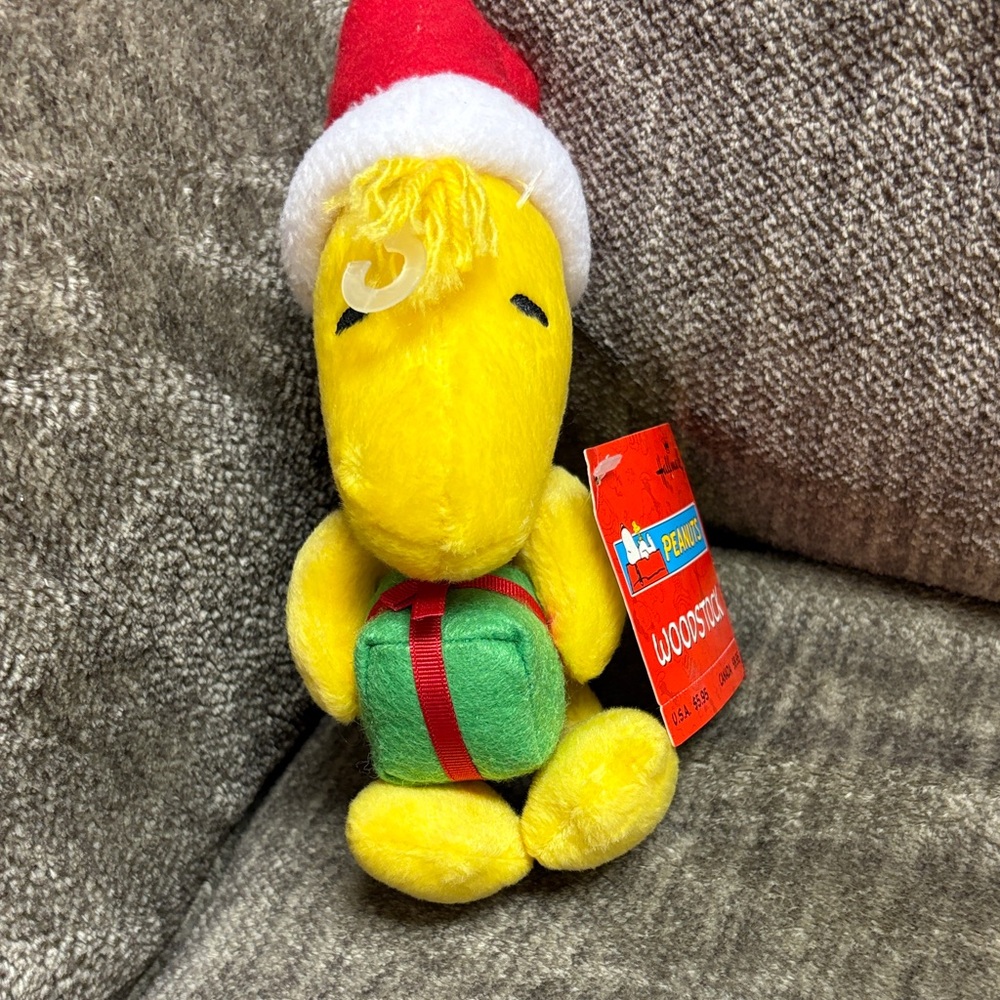 Peanuts Yellow and Red Woodstock Stuffed Animal